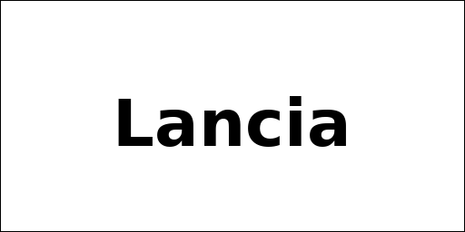 Lancia araç markası