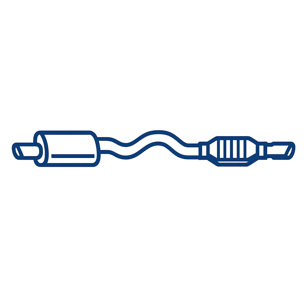 Układ wydechowy i inne elementy