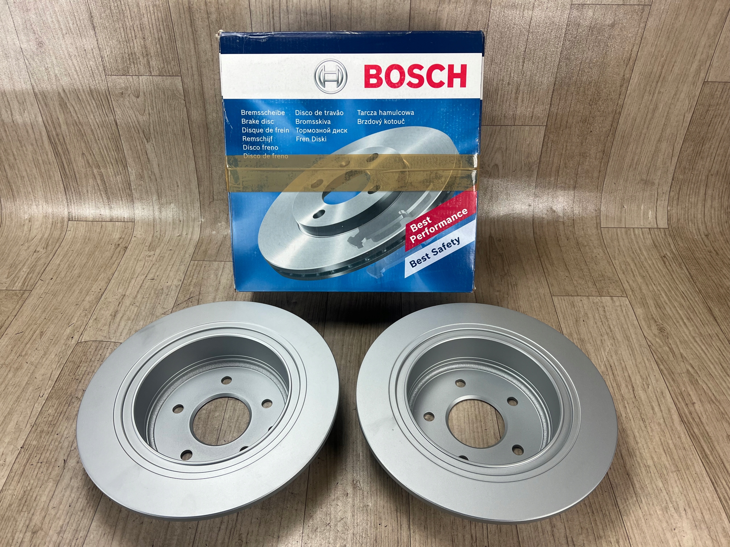 NISSAN JUKE F15 QASHQAI F10 tarcze hamulcowe tył tylne 0986479C60 KOMPLET