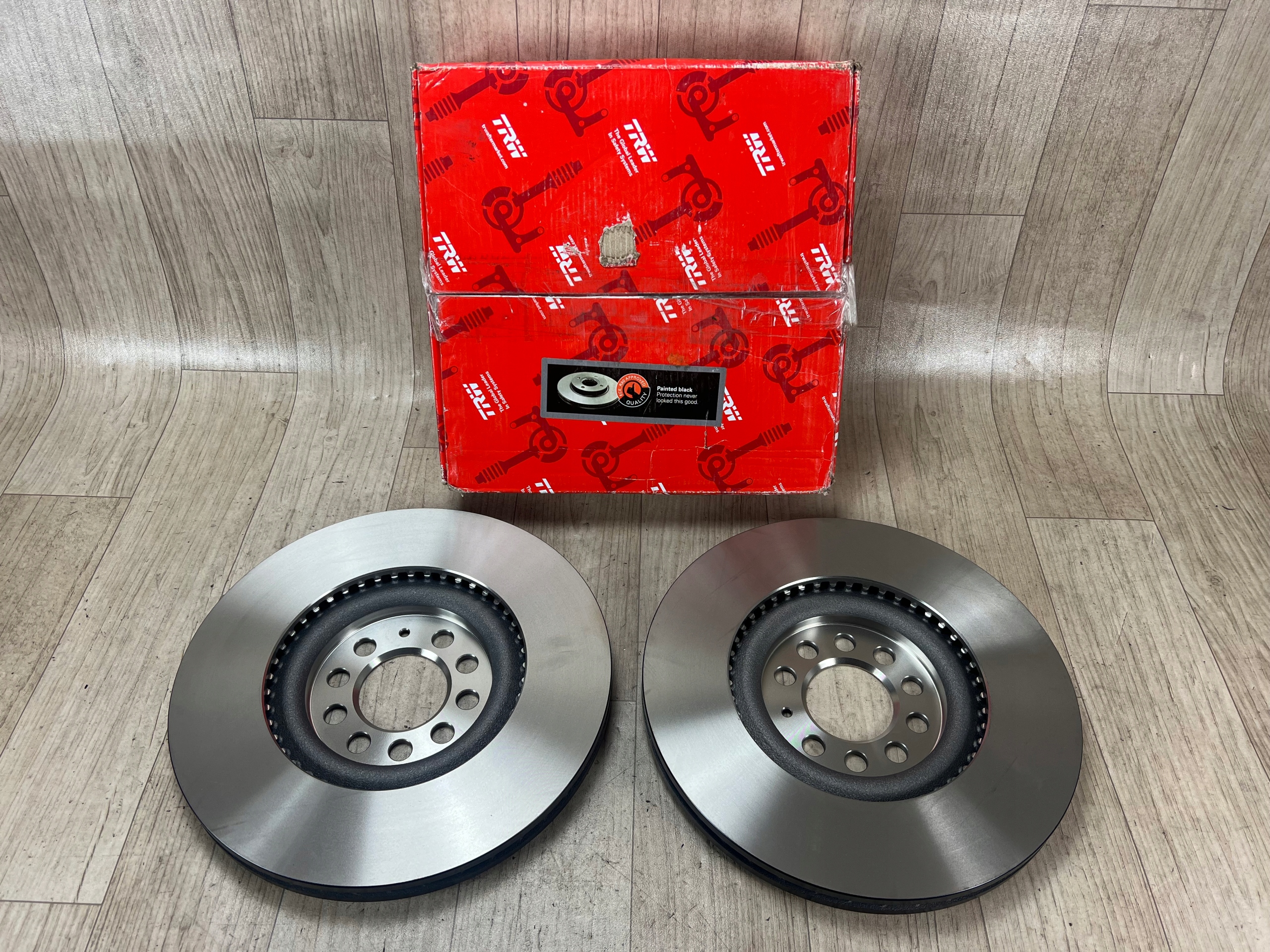 AUDI A3 8L TT 8N TRW tarcze hamulcowe przód przednie DF4064 KOMPLET
