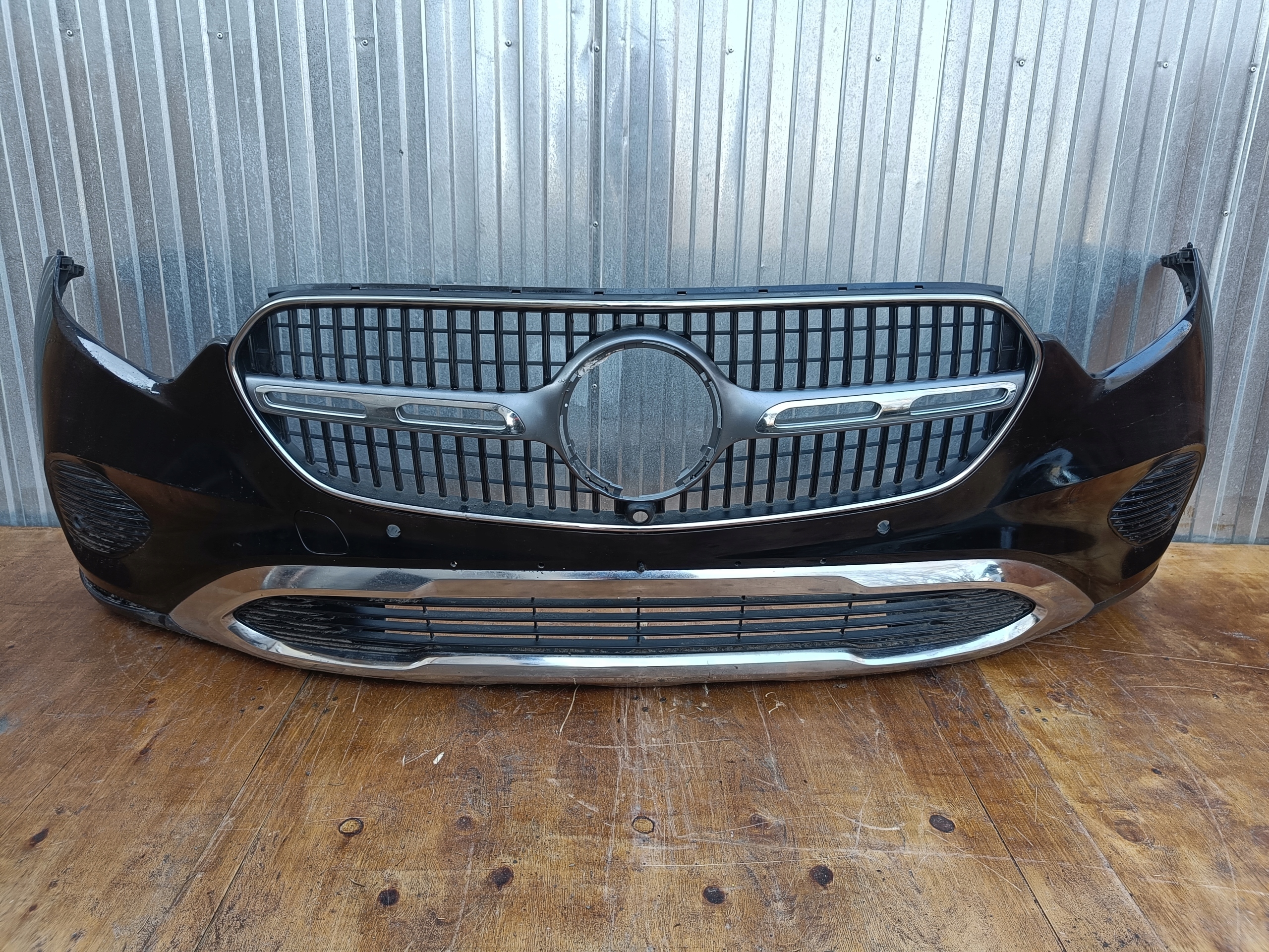 MERCEDES GLC W254 zderzak przód przedni + grill kratka