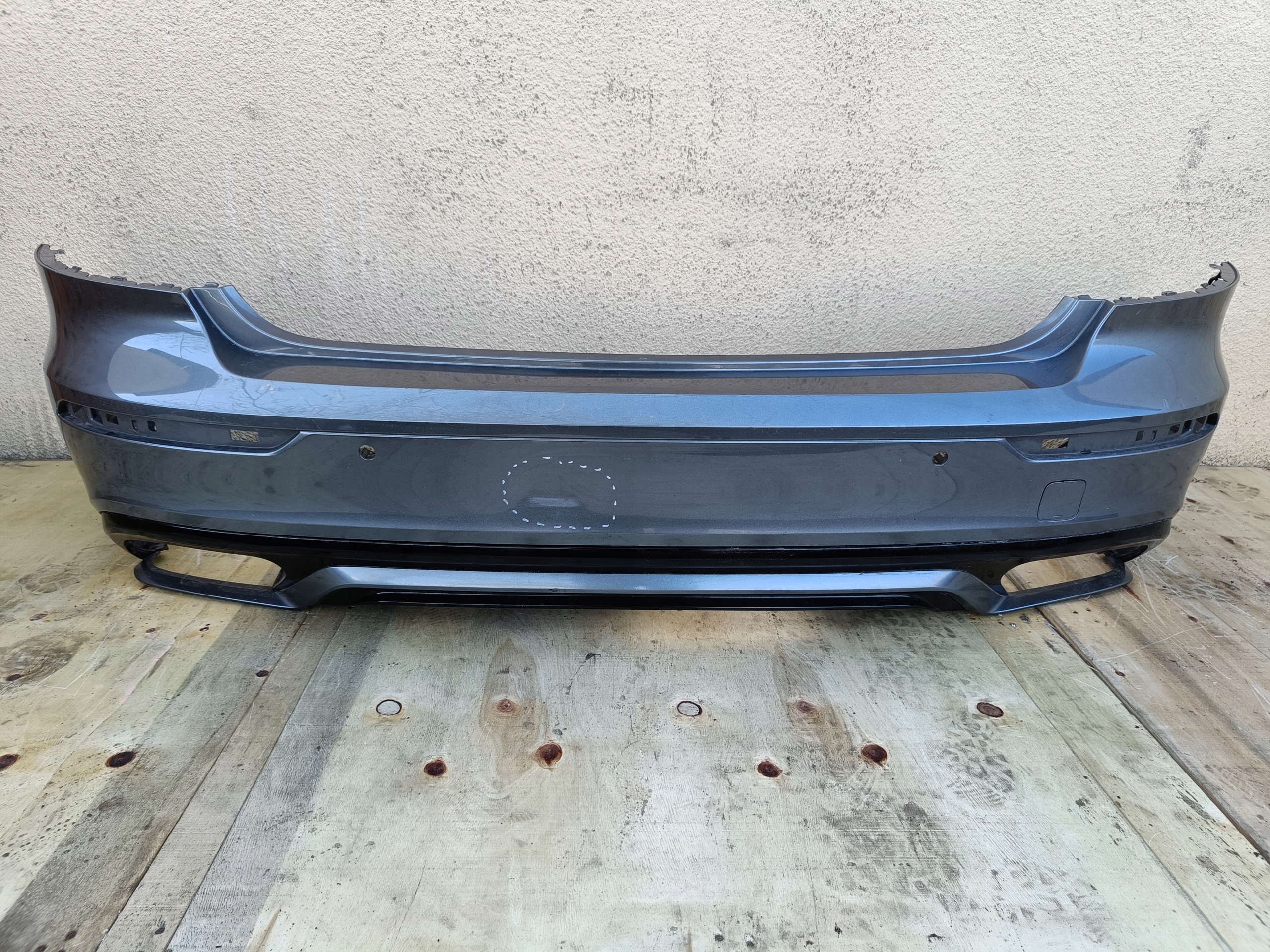 VOLVO S60 III 3 R-DESIGN SEDAN zderzak tył tylny + dyfuzor 31688828