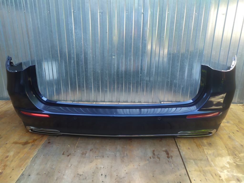 MERCEDES E-KLASA W214 zderzak tył tylny KOMPLETNY + DYFUZOR PDC A2148851700