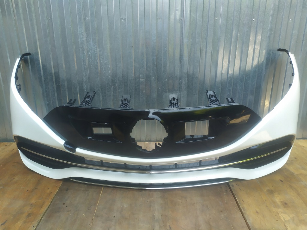 MERCEDES EQS V297 W297 zderzak przód przedni KOMPLETNY + grill PDC USA
