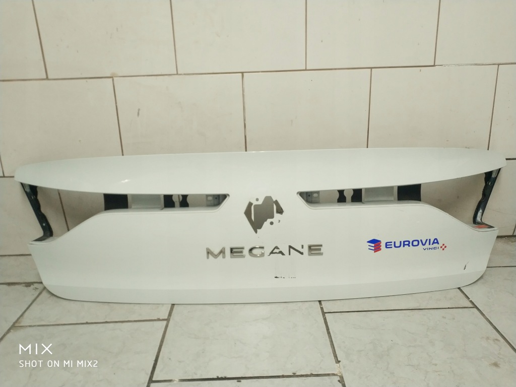 Renault Megane IV 4 SEDAN blenda klapy tył tylnej