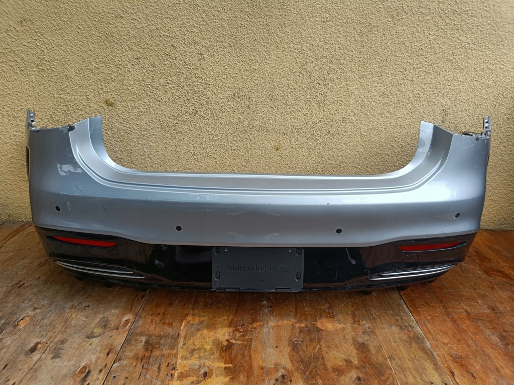 MERCEDES EQS V297 W297 AMG zderzak tył tylny KOMPLETNY + DYFUZOR PDC