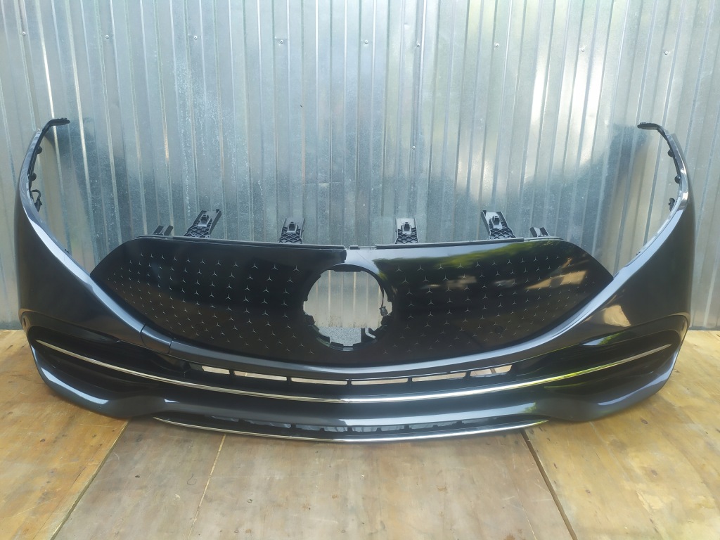 MERCEDES EQS V297 W297 zderzak przód przedni KOMPLETNY + grill PDC