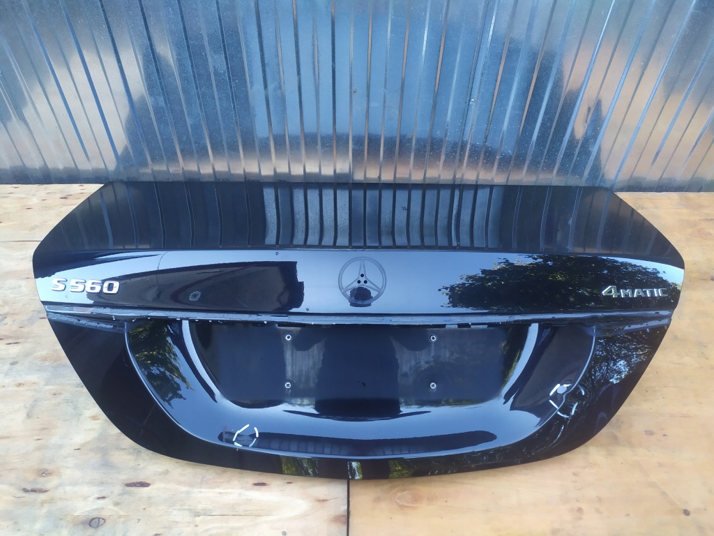 MERCEDES S-KLASA W222 klapa bagażnika tył tylna