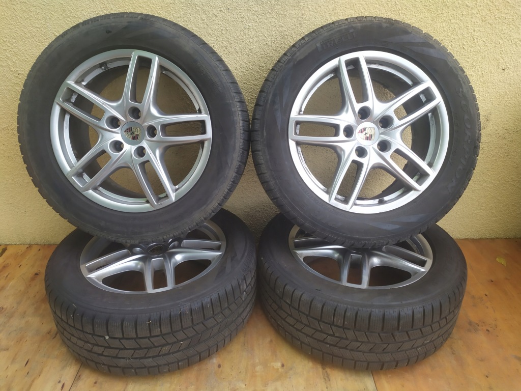 PORSCHE CAYENNE II 2 7P 7P5 8.5x19 ET59 komplet alufelg + opony
