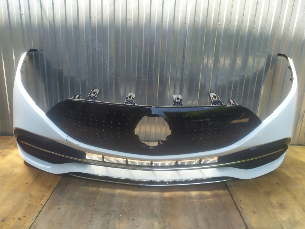 MERCEDES EQS V297 W297 zderzak przód przedni KOMPLETNY + grill PDC USA