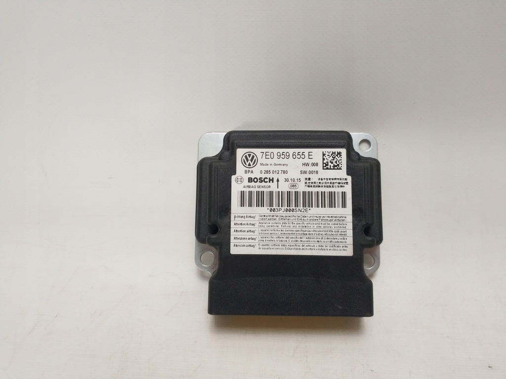 VW CADDY T5 7E0 moduł sensor airbag sterownik 7E0959655E