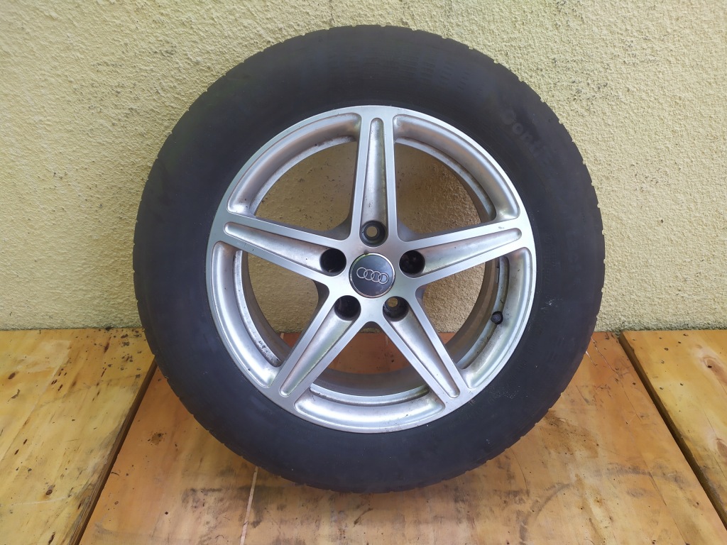 AUDI A4 B9 8W0 Alufelga 7jX16 H2-N ET35 + OPONA