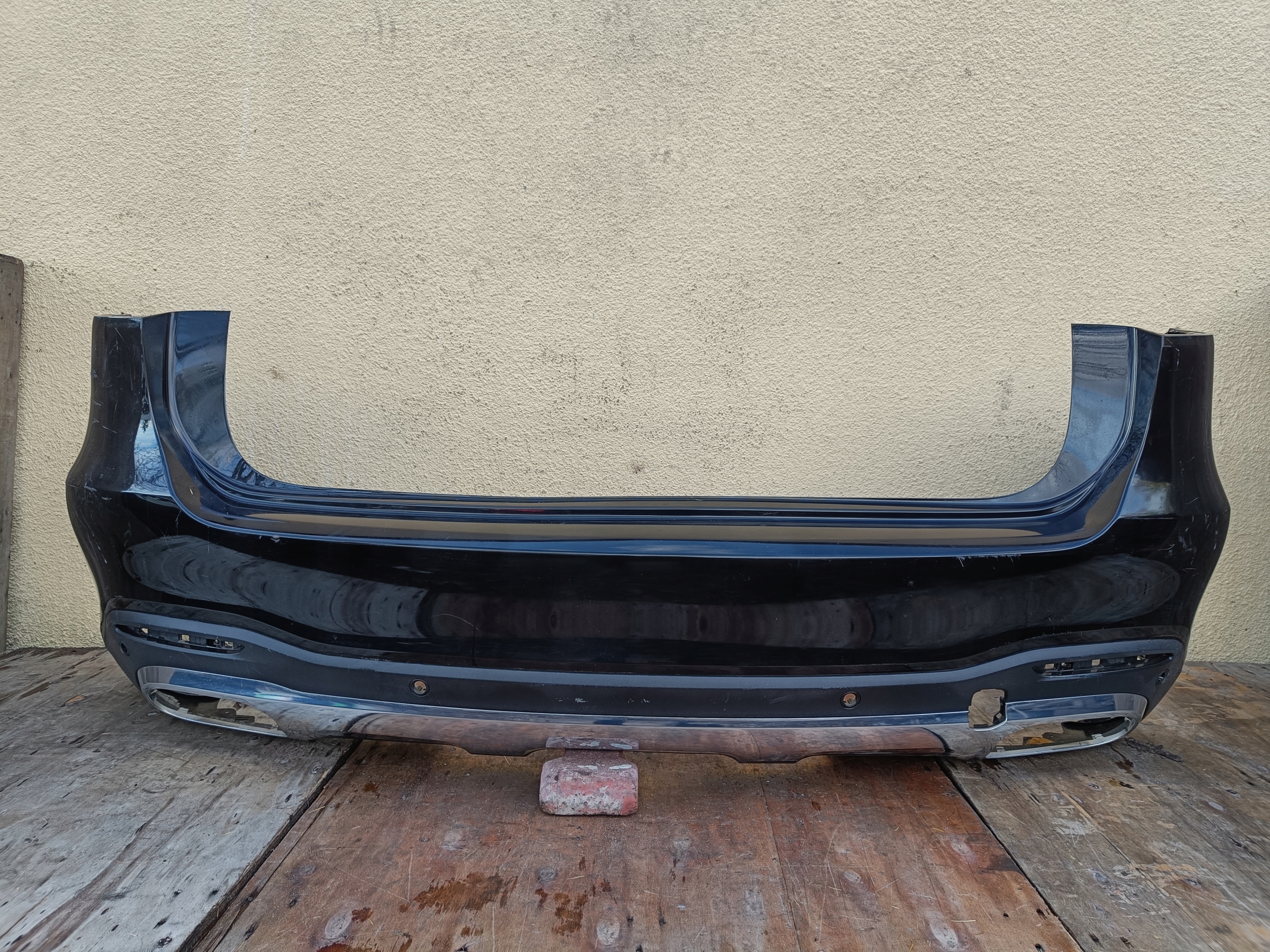MERCEDES GLE W167 AMG zderzak tył tylny + dyfuzor A1678857106