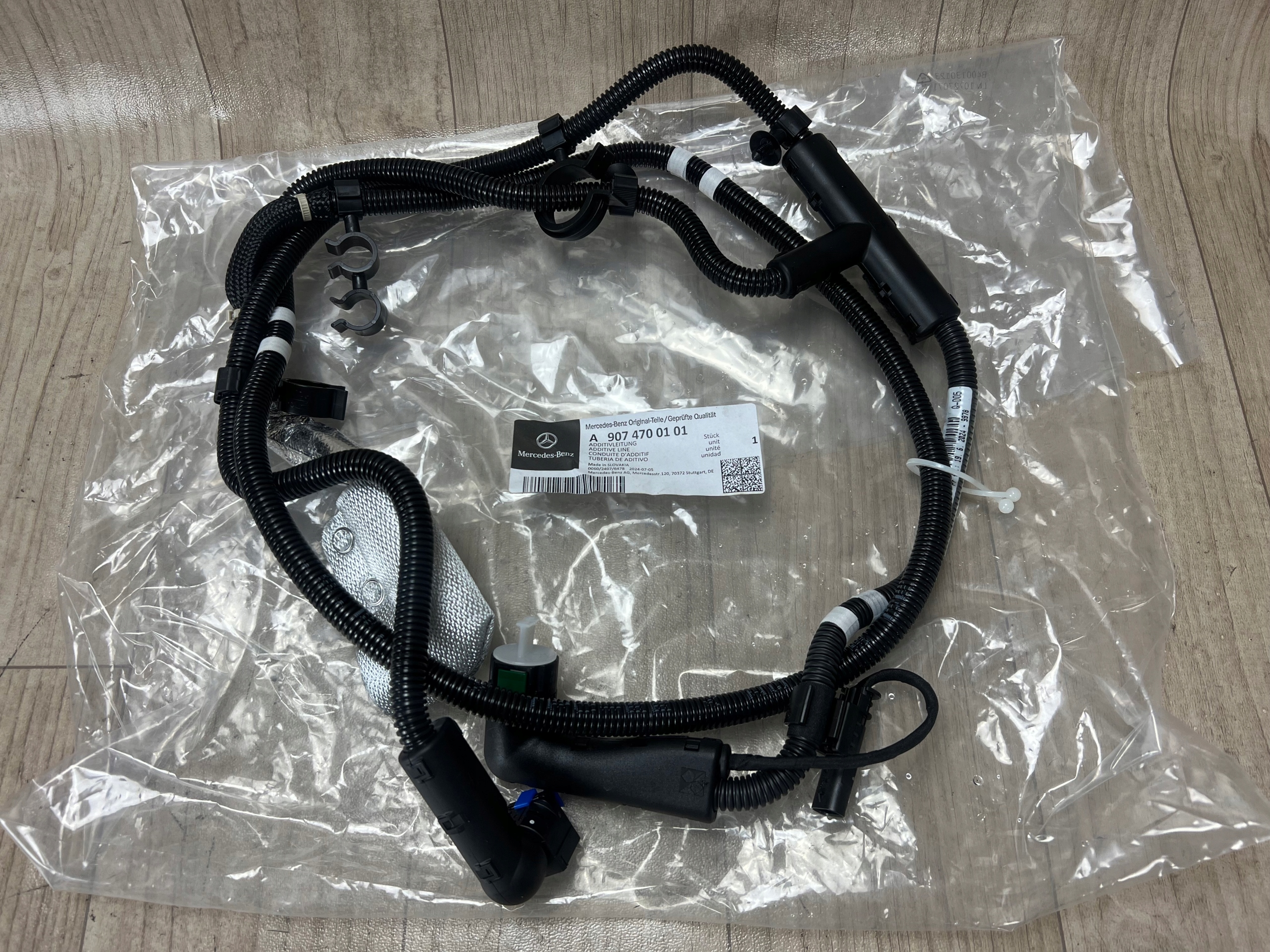 MERCEDES SPRINTER W907 wąż przewód do adblue A9074700101