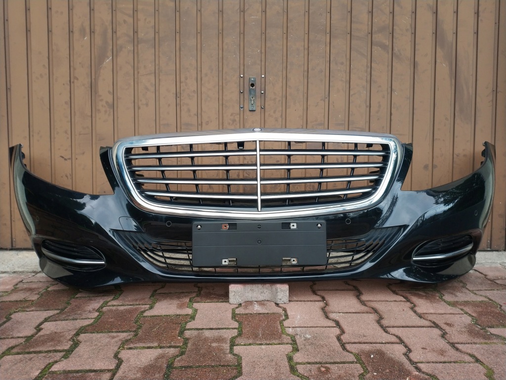 MERCEDES W222 S-KLASA zderzak przód przedni +GRILL