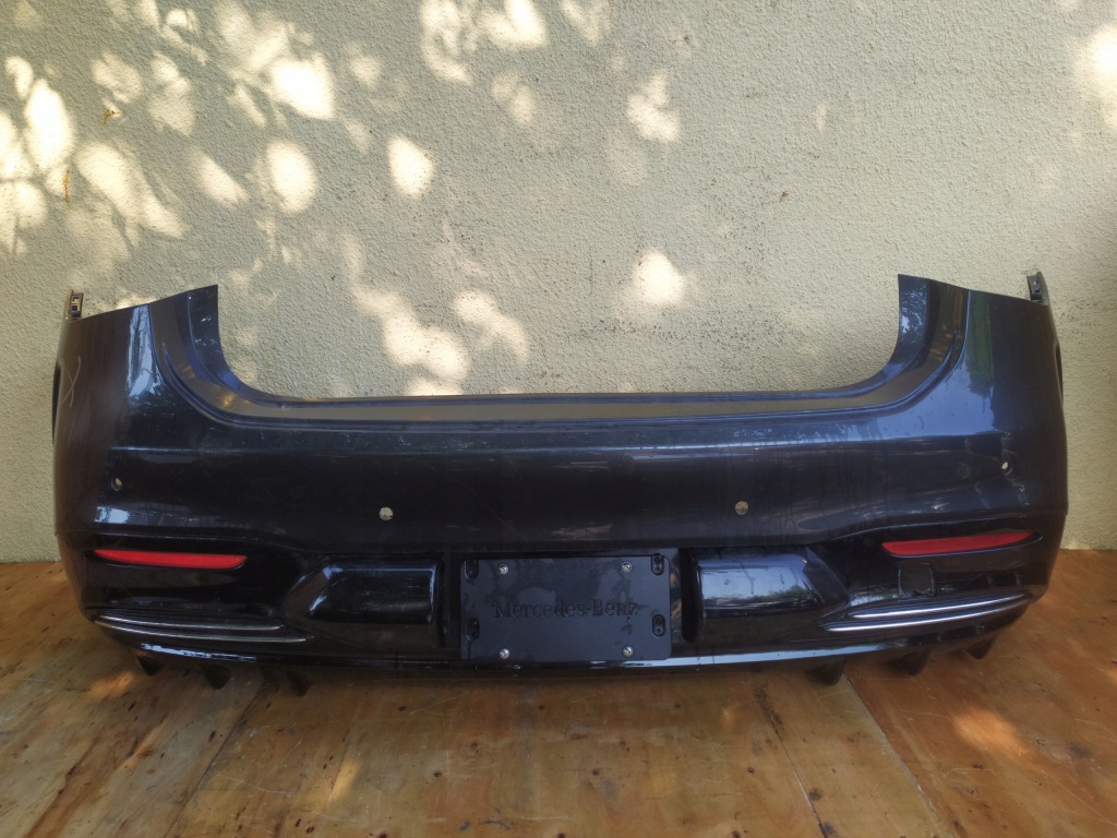 MERCEDES EQS V297 W297 AMG zderzak tył tylny + DYFUZOR USA