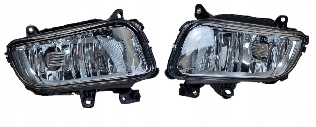 AUDI A8 D3 LIFT halogeny przód przednie KOMPLET lewy prawy
