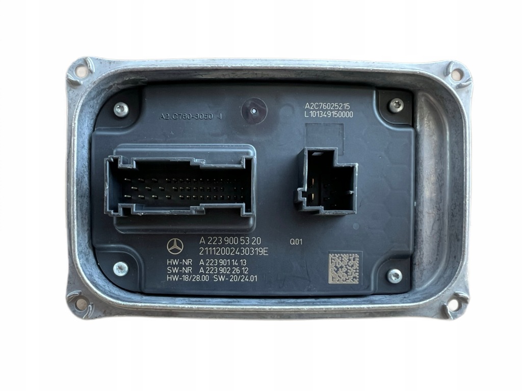 MERCEDES W223 W206 przetwornica moduł led A2239005320